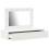 VidaXL vidaXL Dressing Table White 100 x 40 x 70 cm Engineered Wood 4