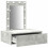 VidaXL vidaXL Dressing Table with Drawer Grey 60 x 40 x 70 cm Engineered Wood 4
