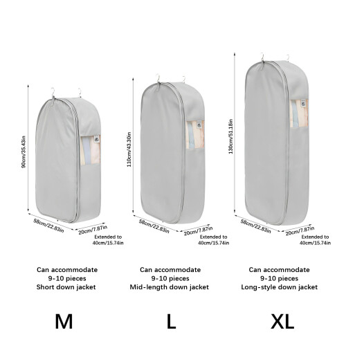 Sac suspendu à compression, idéal pour les voyages,-Rose XL 2