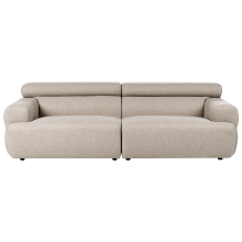 Sofa 3 Seater HOVDEN Fabric Beige