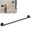Bathroom Towel Rack 40cm Black 9