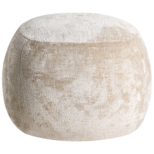 Pouffe BARRON Chenille Beige
