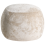 Beliani Pouffe BARRON Chenille Beige 1