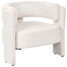 Armchair MAGGEBY Fabric Off-White