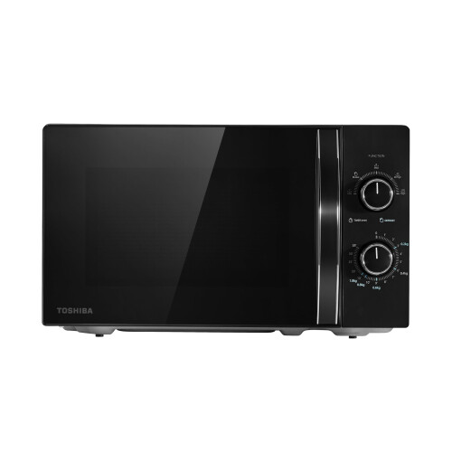 Toshiba TOSHIBA Black Mirror Front Microwave 20 Liter 700W Manual Control