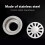 Durable Round Floor Drain Anti Odor 304 Steel 4