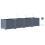 VidaXL vidaXL Garden Planter 4 pcs LiGht Grey Plastic 2