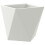 VidaXL vidaXL Planter White 30 x 30 x 30 cm Steel 2