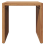 VidaXL vidaXL Garden Side Table Brown 45 x 42.5 x 45 cm Solid Teak Wood 5