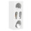 VidaXL vidaXL Sideboard White 40 x 35 x 100.5 cm Engineered Wood 3