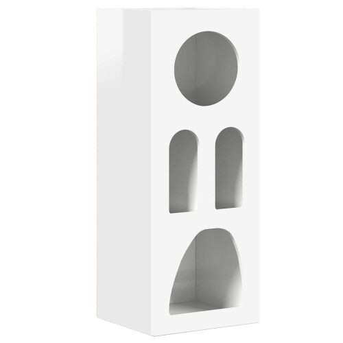VidaXL vidaXL Sideboard High Gloss White 40 x 35 x 100.5 cm Engineered Wood 1