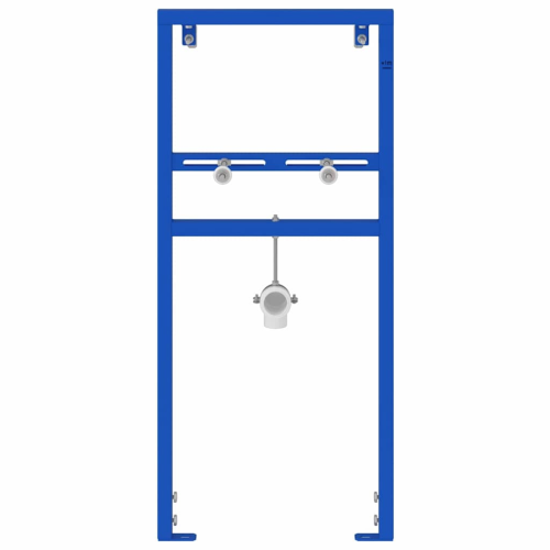 VidaXL vidaXL Bathroom Wall Support Height Adjustable Blue 50 x 3 x 112 cm 1