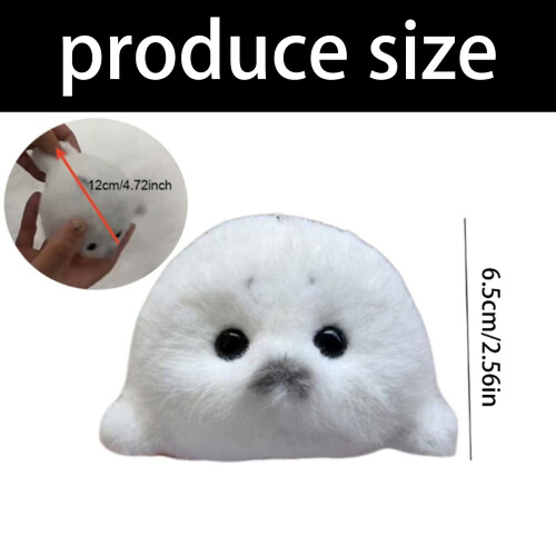 Knuffels Zeehond Pop Peuters Speelgoed Mini Bril Stress-A 2