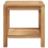 VidaXL vidaXL Coffee Table with Storage Brown 45 x 45 x 45 cm Solid Teak Wood 5
