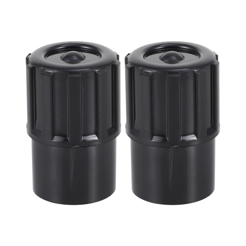2Pcs Black Plastic Tenor Saxophone Plug Durable Sax Stopper Accessory