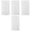 400Pcs White Paper Candy Sticks Safe Smooth Surface for DIY Chocolates 1