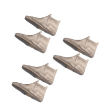 3Pairs Grey Waterproof Silicone Shoe Covers Antislip Rain Boot Covers