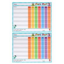 6Pcs Magnetic Paper Plastic Reusable Stickers for Home and School