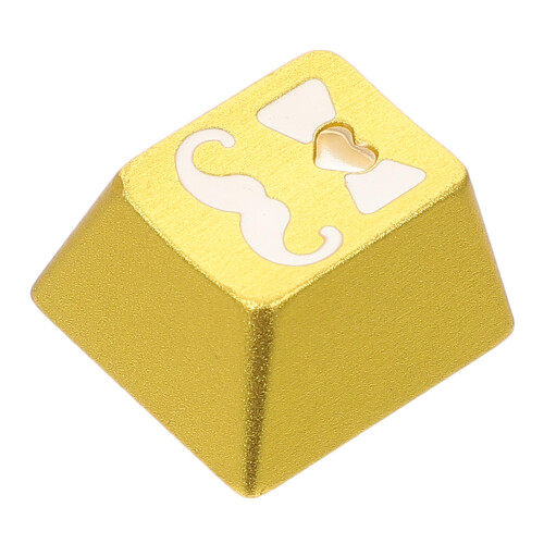 Gaming Keycap Yellow 1pack 0.7in Mechanical Keyboard