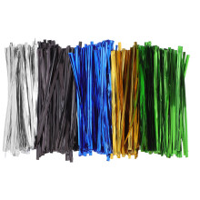 4000Pcs Metallic Wire Bread Ties Reusable Bag Sealers for Bakery Use