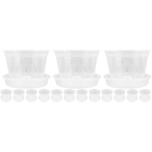 15Sets Transparent Hanging Flower Pots for Indoor Succulent Gardening