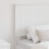 VidaXL vidaXL Headboard with Headboard White 75 cm Engineered wood 3