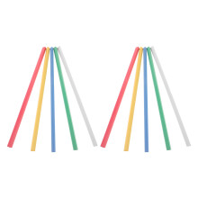 40Pcs Plastic Sliding Bars Multi Color Document Binder Clips for Files