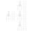 120Pcs Self-Adhesive Clear Flower Base Stand Plastic with 3 Slots 1