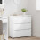 VidaXL vidaXL Storage Cabinet High Gloss White 80 x 31 x 81 cm 4