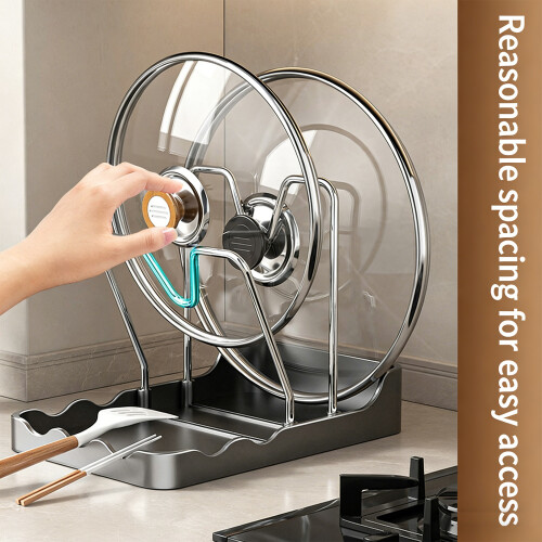 Support vertical pratique pour couvercles de-Gungray 1 1