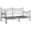 VidaXL vidaXL Daybed Frame Black 90 x 190 cm Steel 4