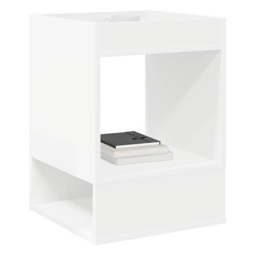 VidaXL vidaXL End Table White 40 x 40 x 56 cm Engineered Wood 2