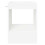 VidaXL vidaXL End Table White 40 x 40 x 56 cm Engineered Wood 5