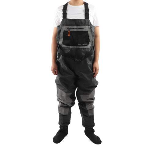 Integrated Fishing Waders with Bootfoot 2