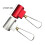 Rotational Lock Gas Converter Compacts Emergencies-lucky red 2