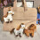 Plush Horse Pendant Bag Key Hanging Ornament Accessory-White 3