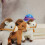 Plush Horse Pendant Bag Key Hanging Ornament Accessory-White 5