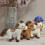 Plush Horse Pendant Bag Key Hanging Ornament Accessory-White 6