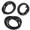 Black Anodised PTFE Hose Kit 7