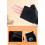Rechargeable Heated Gloves Temperature Adjustable Half-Grey 5