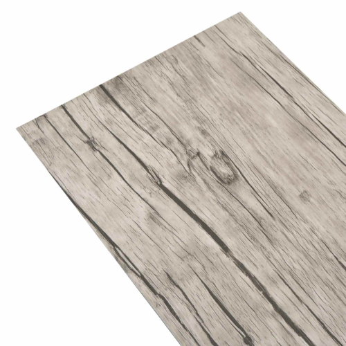 VidaXL vidaXL Flooring Planks 18 pcs Grey 5.26 m PVC 2