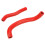 Silicone Coolant Hose Kit Leak Proof ATV Red 16