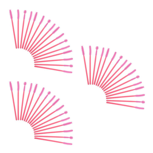 150Pcs Precision Sewing Machine Brushes Pink Silicone Soft Bristle Set