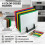 Acense Professional Large Colour Coded Chopping Boards for Commercial Kitch 2