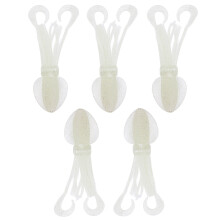 5 Pack Luminous Octopus Trolling Bait