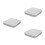 3Sets Stainless Steel Roasting Pan with Lid Multi-Use Oven Baking Rack 4