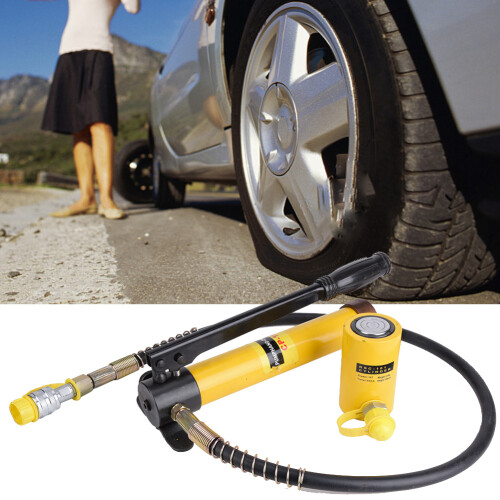 10T Manual Hydraulic Jack Pump Steel Set 1