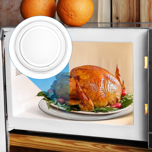 Microwave Ovens Turntable Plate Replacement Cooking Tray Board Glass 2