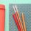 20 Pcs Pencil Case Office 4.50x1.00x1.00cm Transparent 9