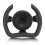 Racing 280mm D Shaped Steering Wheel Black 8